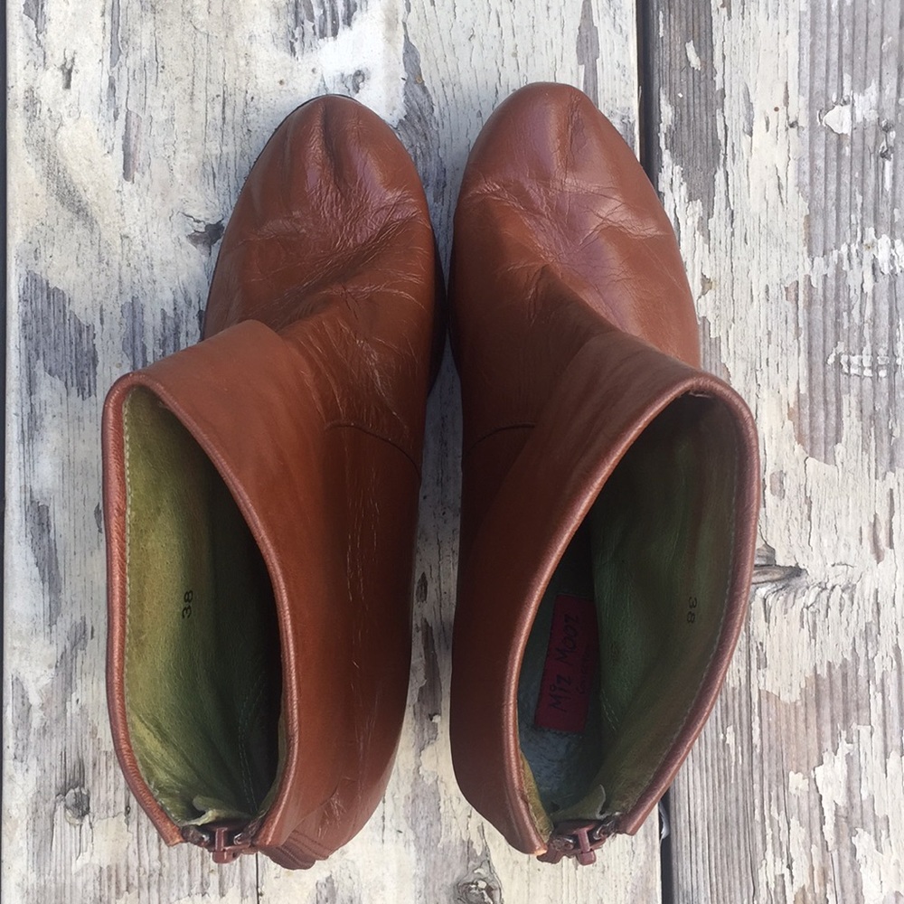 Miz Mooz Brown Booties